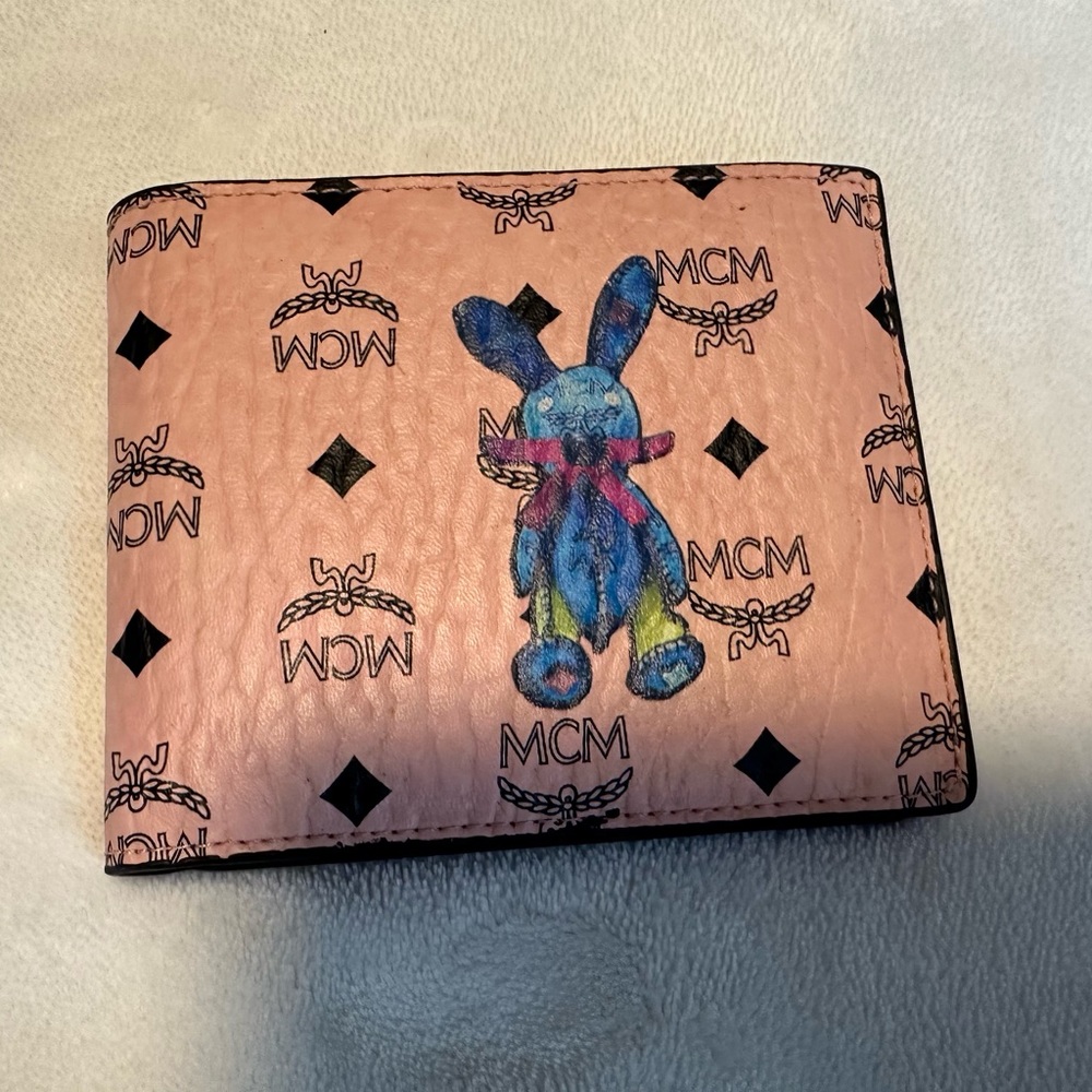 MCM Pink Bunny Wallet